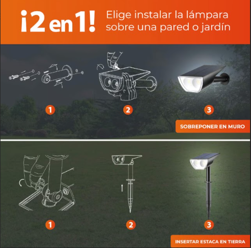 Iluminación para jardín TECNOLITE