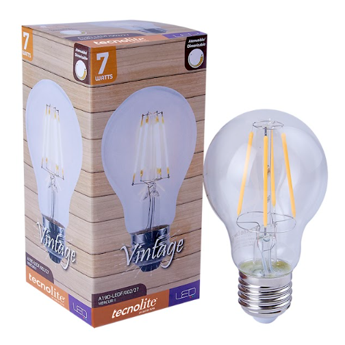 Bombillo atenuable TECNOLITE estilo vintage